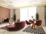 LUXURY 3 BEDROOM 2 BEDROOM APARTMENTS FOR SALE IN ALANYA (1)
