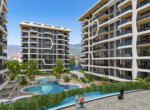 luxury apartments 300 m from the beach for sale in Tosmur (22)