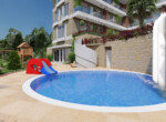 Luxury apartment overlooking Alanya with sea views for sale! (11)