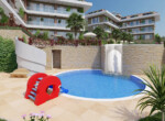 Luxury apartment overlooking Alanya with sea views for sale! (12)