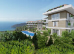 Luxury apartment overlooking Alanya with sea views for sale! (3)