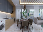 NEW BUILD APARTMENTS 1.5 KM FROM THE BEACH IN OBA ALANYA (10)