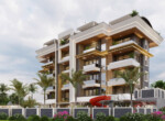 NEW BUİLD APARTMENTS 1.5 KM FROM THE BEACH IN OBA ALANYA (3)