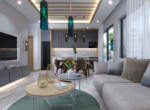 NEW BUILD APARTMENTS 1.5 KM FROM THE BEACH IN OBA ALANYA (9)