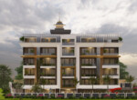 NEW BUİLD APARTMENTS 1.5 KM FROM THE BEACH IN OBA ALANYA (9)