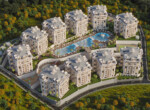 NEW BUILD APARTMENTS WITH SEA VIEWS FOR SALE IN ALANYA TURKEY (2)