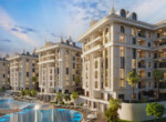 NEW BUILD APARTMENTS WITH SEA VIEWS FOR SALE IN ALANYA TURKEY (8)