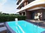 apartments with sea view for sale in Oba Alanya Turkey (12)
