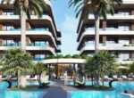 apartments with sea view for sale in Oba Alanya Turkey (8)