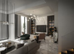 villas for sale 500 m from the beach in Avsallar Alanya (9)