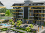 apartments for sale 200 m from the beach in Kargicak Alanya (26)