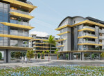apartments for sale 200 m from the beach in Kargicak Alanya (9)