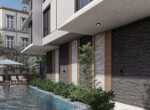 new build apartments 300 m from the beach in Oba Alanya (1)