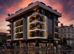new build apartments 300 m from the beach in Oba Alanya (15)