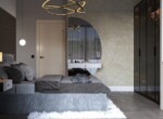 new build apartments 300 m from the beach in Oba Alanya (2)