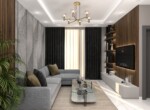 new build apartments 300 m from the beach in Oba Alanya (2)