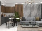 new build apartments 300 m from the beach in Oba Alanya (4)