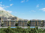Luxury modern apartments in Kestel Alanya, with beautiful views of the Mediterranean Sea, the Taurus Mountains and the Historic Alanya castle (13)