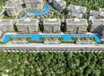 Luxury modern apartments in Kestel Alanya, with beautiful views of the Mediterranean Sea, the Taurus Mountains and the Historic Alanya castle (14)
