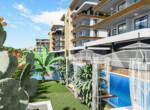 Luxury modern apartments in Kestel Alanya, with beautiful views of the Mediterranean Sea, the Taurus Mountains and the Historic Alanya castle (15)
