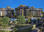 Luxury modern apartments in Kestel Alanya, with beautiful views of the Mediterranean Sea, the Taurus Mountains and the Historic Alanya castle (21)