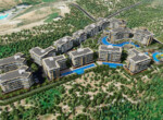 Luxury modern apartments in Kestel Alanya, with beautiful views of the Mediterranean Sea, the Taurus Mountains and the Historic Alanya castle (5)