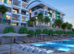 New build apartments 300 m from the beach in Kargicak Alanya, and within walking distance of local amenities (3)