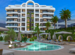 Luxury sea front apartments in Kestel Alanya, within walking distance of local amenities (13)
