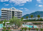 Luxury sea front apartments in Kestel Alanya, within walking distance of local amenities (18)