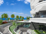 Luxury sea front apartments in Kestel Alanya, within walking distance of local amenities (21)