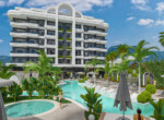 Luxury sea front apartments in Kestel Alanya, within walking distance of local amenities (25)