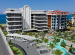 Luxury sea front apartments in Kestel Alanya, within walking distance of local amenities (29)