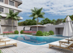 Modern apartments 500 m from the beach in Mahmutlar Alanya, and just a few minutes’ walk from the lively Mahmutlar town centre (9)