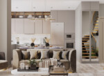Luxury apartments 280 m from the beach in Oba Alanya, one of the most popular  residential areas of Alanya (14)