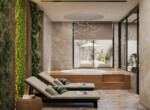 Luxury apartments 280 m from the beach in Oba Alanya, one of the most popular  residential areas of Alanya (24)