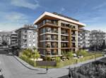 Luxury apartments 280 m from the beach in Oba Alanya, one of the most popular  residential areas of Alanya (5)