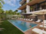 Luxury apartments 280 m from the beach in Oba Alanya, one of the most popular  residential areas of Alanya (8)