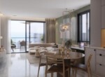 Ultra-Modern apartments in Erdemli Mersin, one of the fastest developing regions and a very popular residential area; and is only 550 m from the beautiful beach (13)