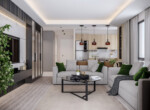 Luxury apartments 500 m from the beach in Erdemli Mersin (1)