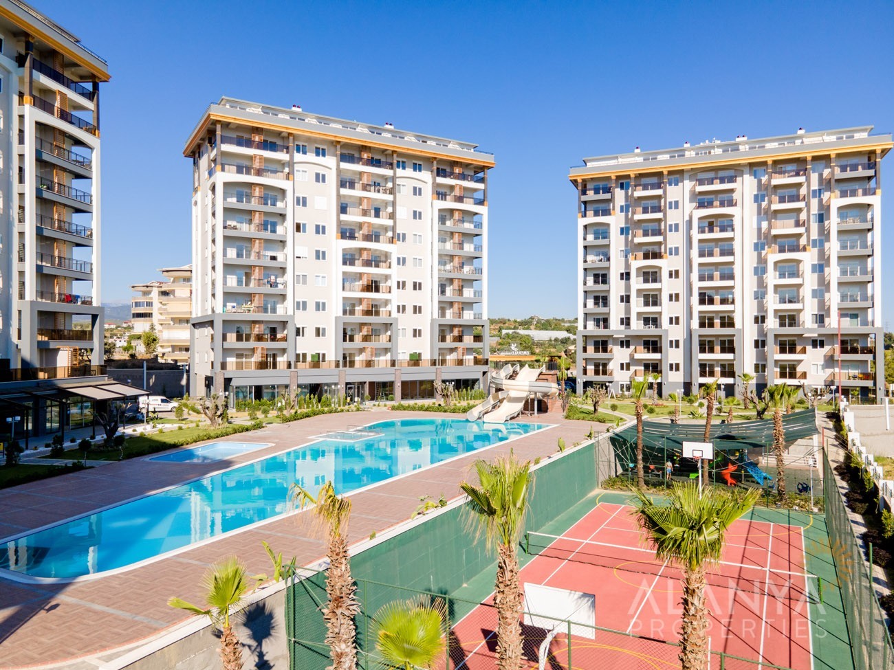 Nieuw 1-Slaapkamer Appartement in Avsallar / Alanya