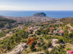 Land with beautiful sea views for sale in Tepe Alanya (4)