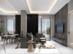 Experience luxurious city living in Alanya’s vibrant centre, just 750 metres from the beach and a short 300-metre stroll to the lively city centre (1)