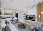 Discover modern new-build apartments in Tosmur Alanya, situated just 900 metres from the golden sandy beach and a short stroll from Tosmur town centr (13)