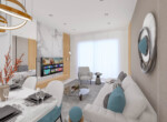 Discover modern new-build apartments in Tosmur Alanya, situated just 900 metres from the golden sandy beach and a short stroll from Tosmur town centr (15)
