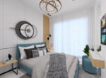Discover modern new-build apartments in Tosmur Alanya, situated just 900 metres from the golden sandy beach and a short stroll from Tosmur town centr (20)