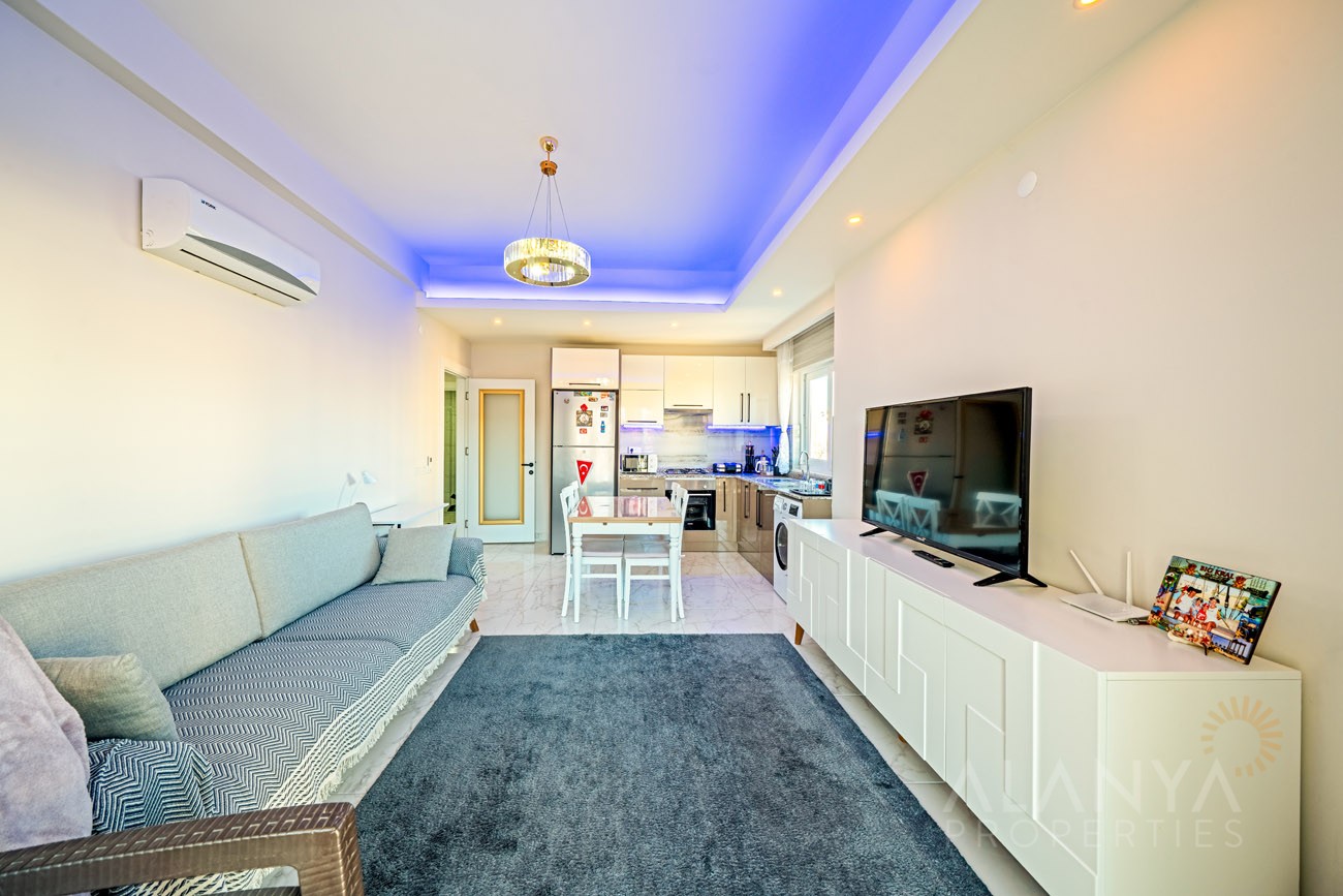 Bemeubeld 1 Slaapkamer Appartement in Avsallar